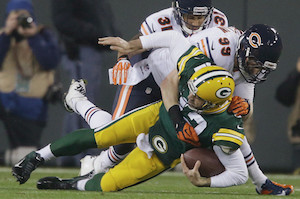 Aaron Rodgers Injured Sunday