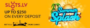 Slots.lv Summer Splash Promo