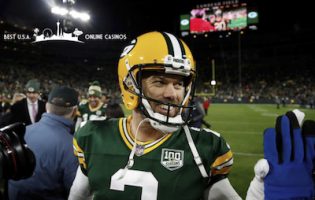 Mason Crosby Smiles After Win