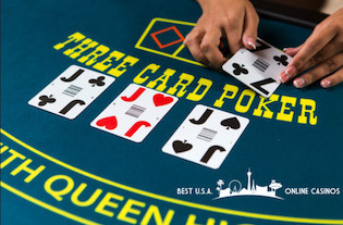 3 Card Poker Table