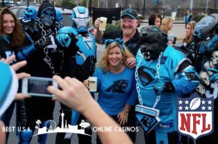 Carolina Panthers Fans Celebrate