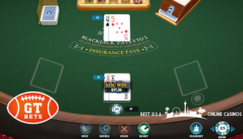 GTbets Blackjack Table