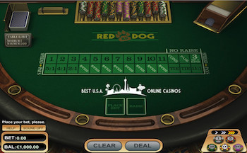 Red Dog Table GTbets