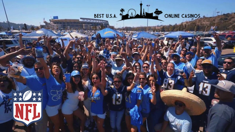 San Diego Chargers Fans Cheering