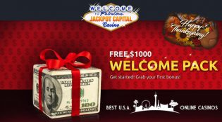 Welcome Bonus Jackpot Capital November 2018