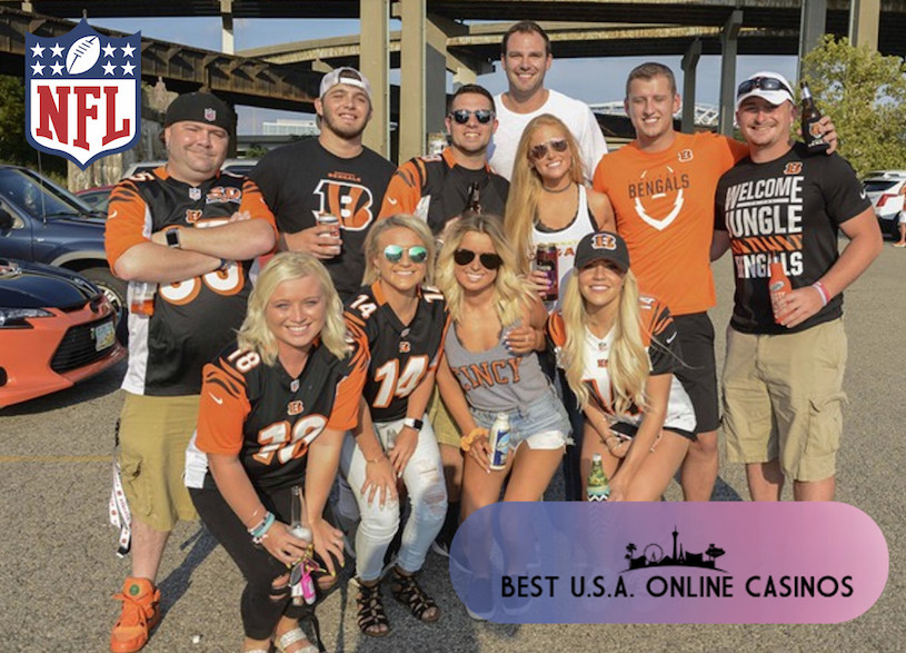 Bengals Fans at Tailgate