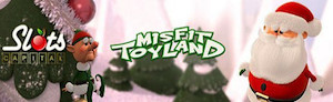 Misfit Toyland Slots Banner