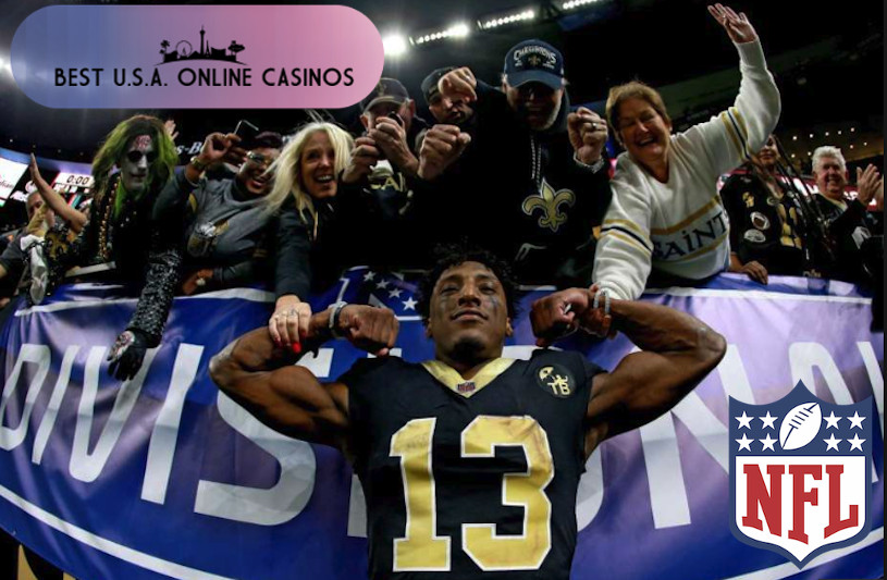 Michael Thomas Celebrates with Fans