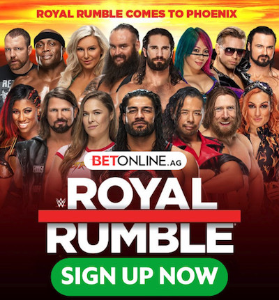 Royal Rumble BetOnline Banner