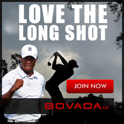 Bovada Tiger Woods Banner