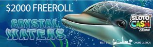 Crystal Waters Freeroll Tournament at Sloto'Cash