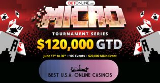 BetOnline Poker Micro Tournament Series June 2019