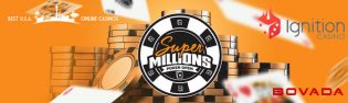 Super Millions Poker Open at Bovada and Ignition