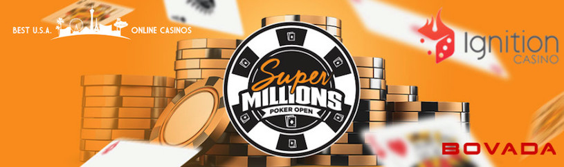 Super Millions Poker Open at Bovada and Ignition