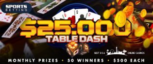 $25,000 Table Dash at SportsBetting.ag