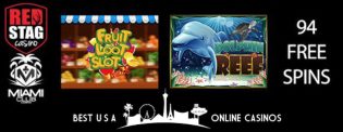 94 Free Spins at Red Stag and Miami Club