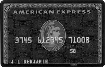 AmEx Centurion Black Card