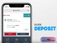 Step 2 of Bovada Credit Card Deposit - Click Deposit Button
