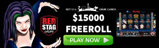 Red Stag Casino Slots Freeroll for Halloween 2019