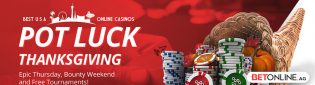 Thanksgiving 2019 Poker Tournaments at BetOnline