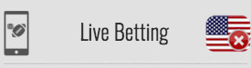 Live Betting: NO