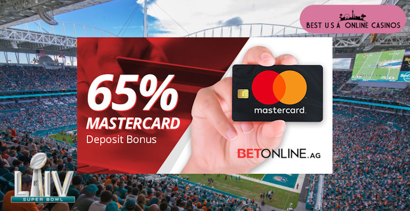 Special MasterCard Super Bowl Deposit Bonus at an Online Sportsbook