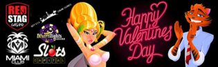 Free Spins & Bonuses for Valentine's Day at Deck Media Online Casinos