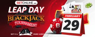 Leap Day Blackjack Tournament at BetOnline Casino
