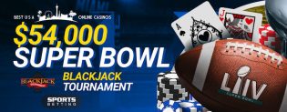 SportsBetting.ag Super Bowl LIV $54,000 Blackjack Tournament