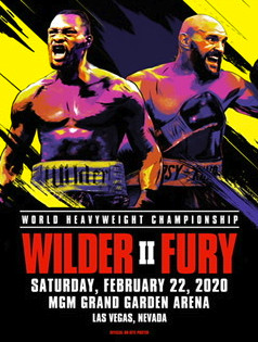 Wilder vs Fury 2 Promotional Poster