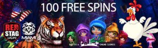 100 Free Spins and Special Bonuses for March 2020 at Deck Media Casinos