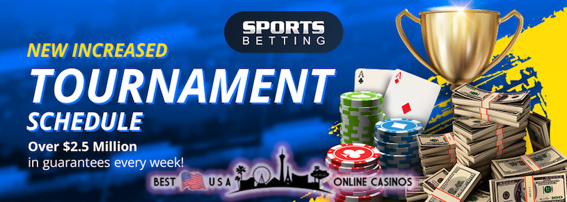 SportsBetting.ag Increased Poker Tournament Schedule 2020