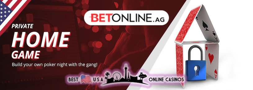 Private Home Poker Games at BetOnline