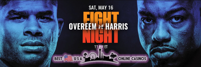 Offshore Odds for UFC Fight Night on ESPN Featuring Overeem vs Harris