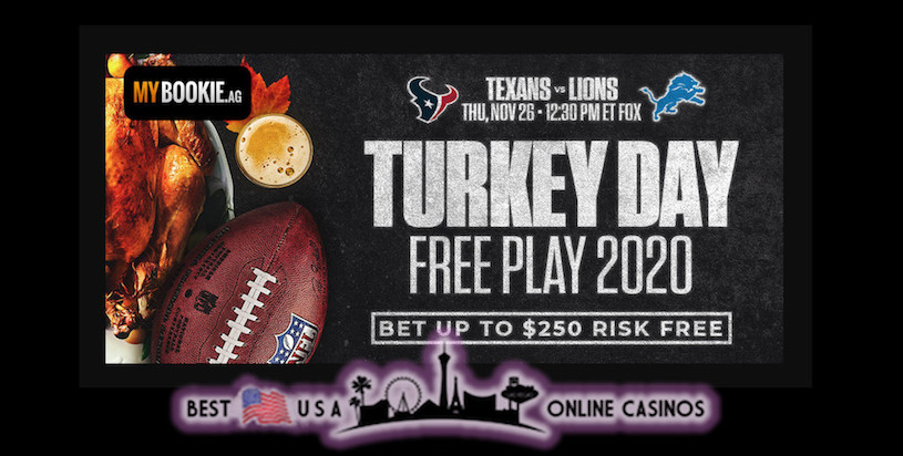 MyBookie Turkey Day Free Play 2020