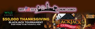 Wild $50,000 Thanksgiving Blackjack Tournament