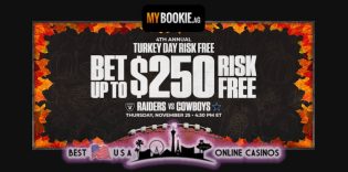 MyBookie Turkey Day Free Play 2021