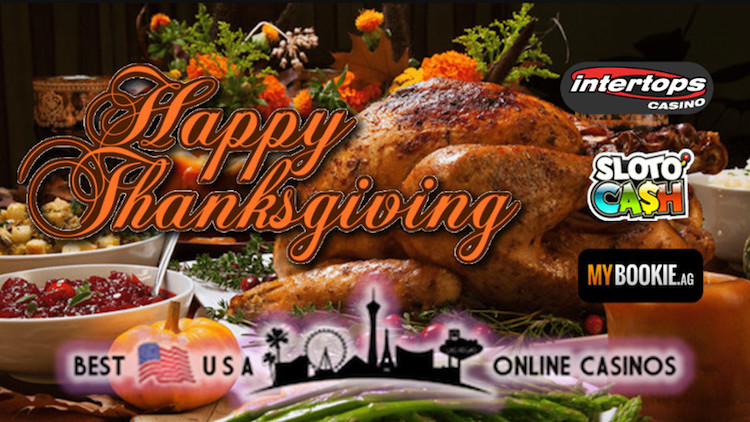 Thanksgiving Free Spins and Bonuses at Multiple U.S. Online Casinos