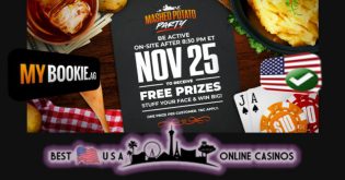 Thanksgiving Mashed Potato Party at MyBookie Casino