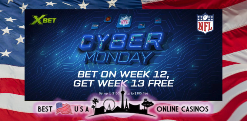 Xbet.ag Releasing Cyber Monday NFL $100 Free Bets