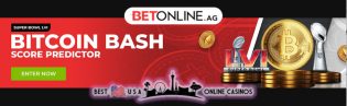 Super Bowl LVI BetOnline Bitcoin Bash Score Predictor