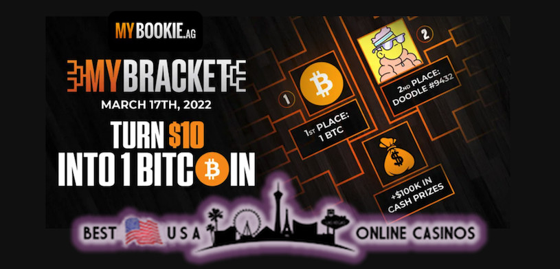 MyBracket 2022 March Madness Contest Giving Away Cash, Bitcoin, and an NFT as Prizes