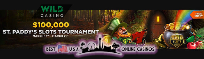 St. Patrick’s Day Slots Tournament at Wild Casino